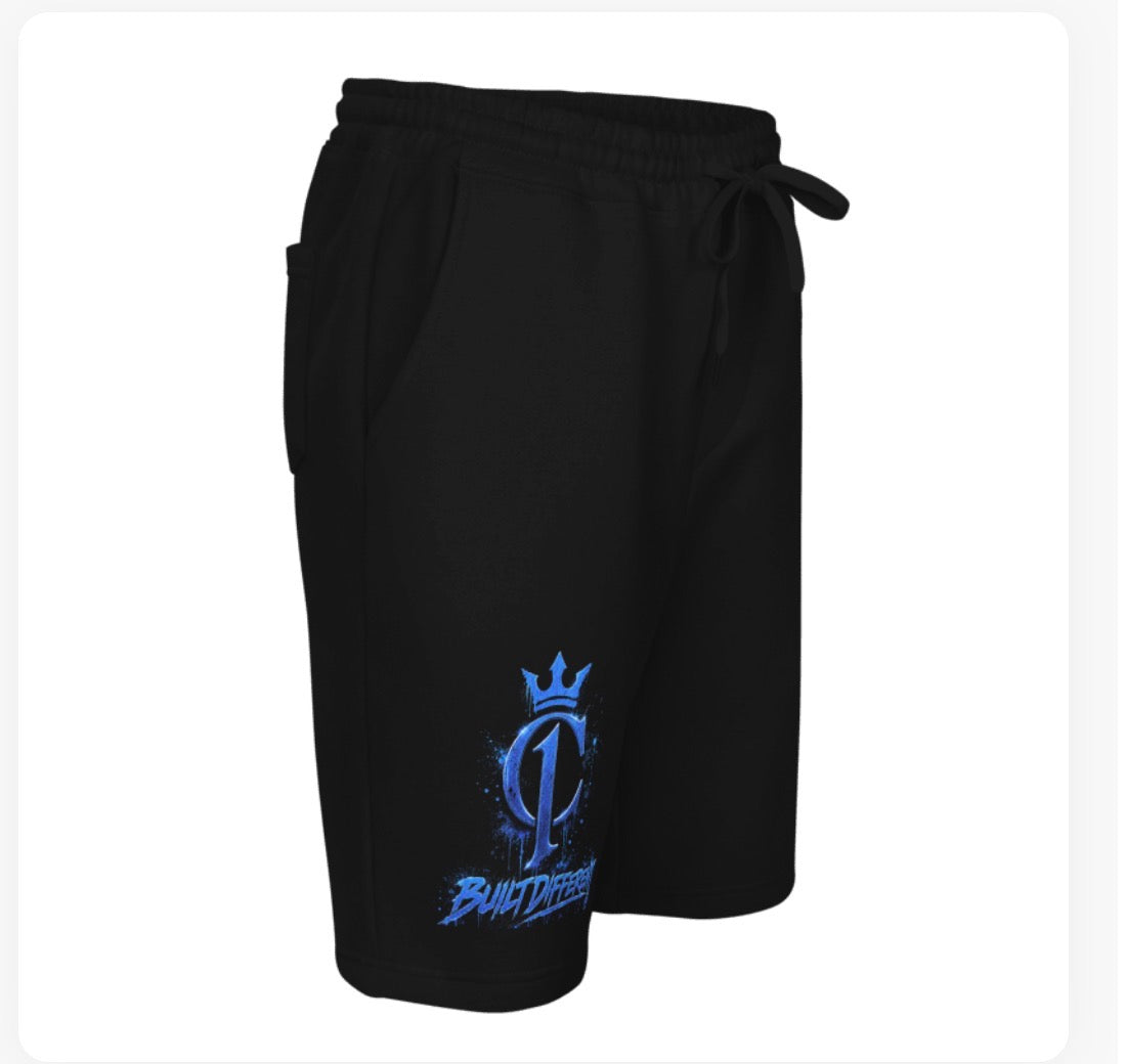 Chosen 1 Essential Shorts-Black/Blue Logo