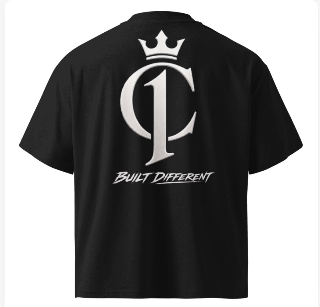 Signature Logo Tee – Black/White