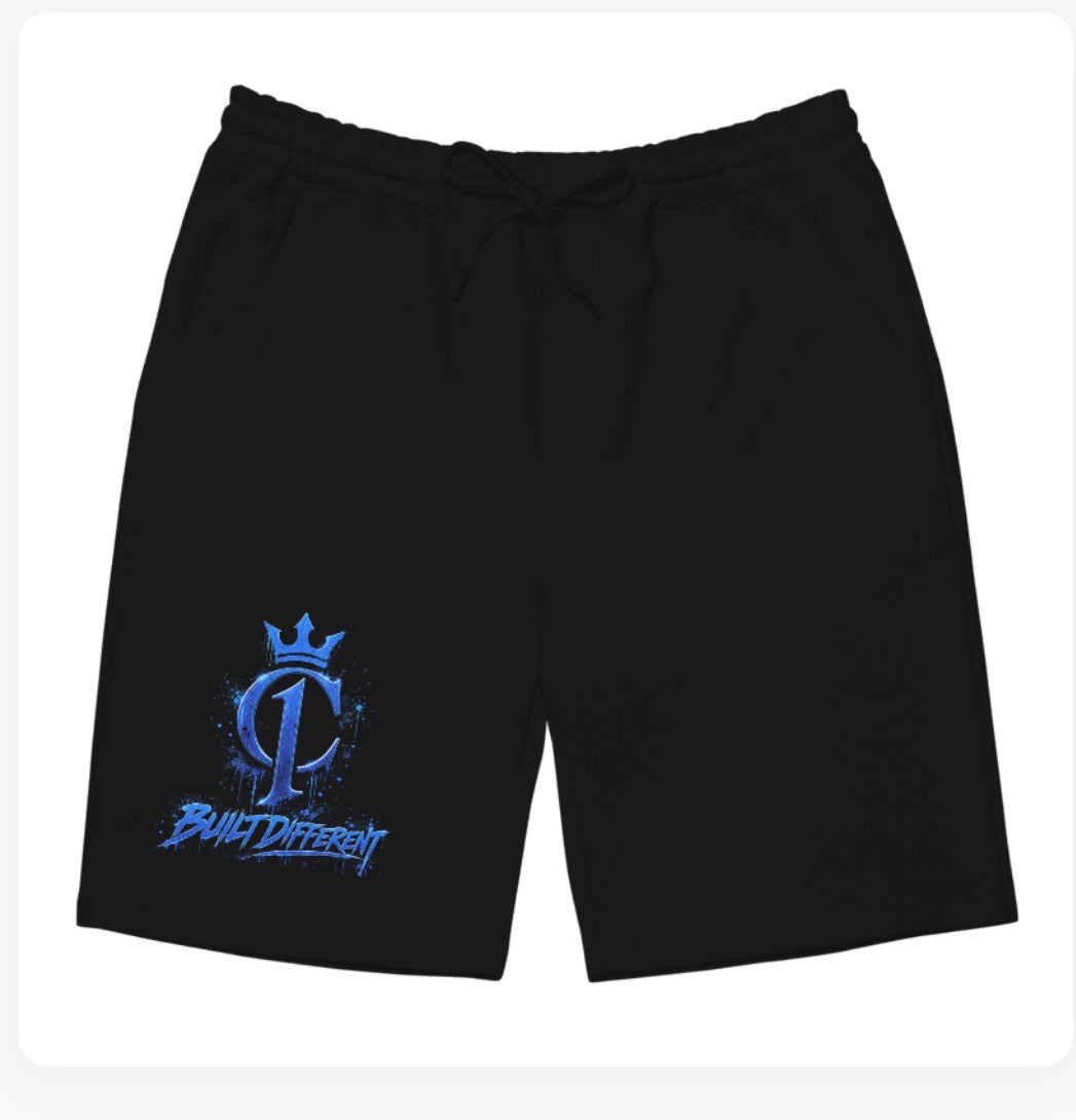 Chosen 1 Essential Shorts-Black/Blue Logo