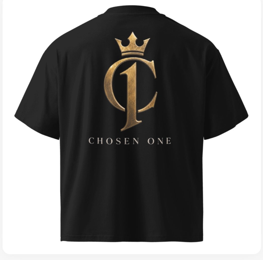 Chosen 1 Essential Logo Tee – Black/Gold